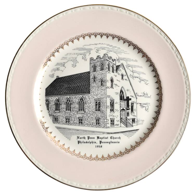 Church Plates North Penn Baptist Church - No Box