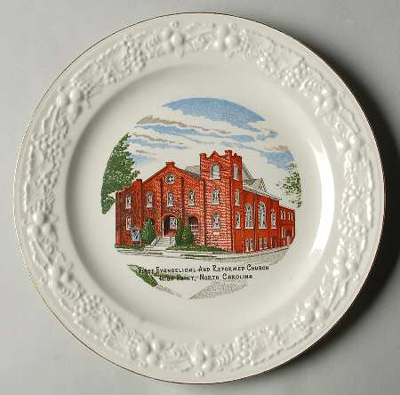 Church Plates First Evangelical Church - No Box