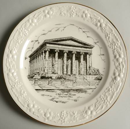 Church Plates Old Court House - No Box