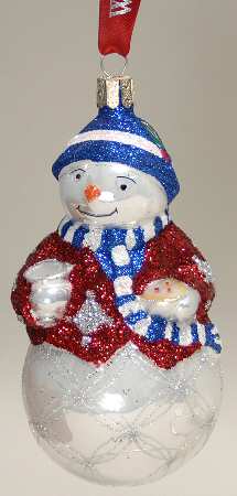 Snowy Village 10th Anniversary Kileen Clem-Anniversary - Boxed