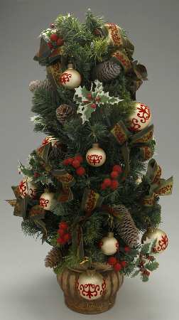 Holiday Heirloom Giftware Cypress Elegance Pre-Lit Tree - Boxed