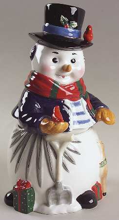 Holiday Heirloom Giftware Wonderland Walk Candy Jar - Boxed