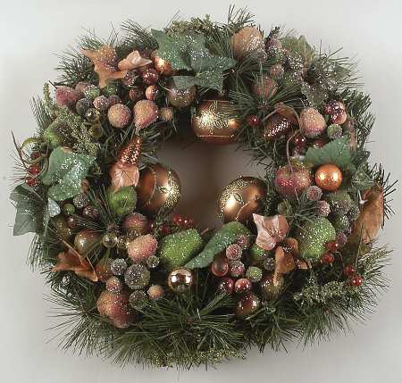Holiday Heirloom Giftware Irish Splendor Wreath - Boxed