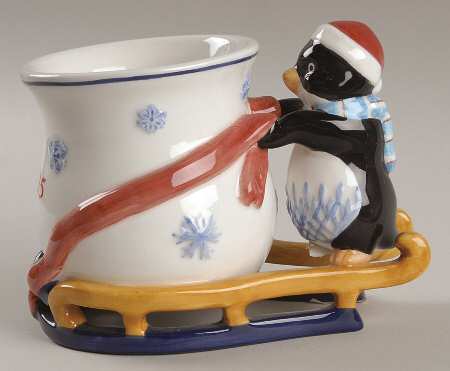 Holiday Heirloom Giftware Penguin Coffee Mug - Boxed