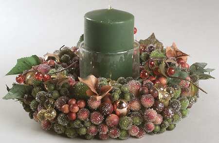 Holiday Heirloom Giftware Irish Splendor Table Centerpiece - Boxed