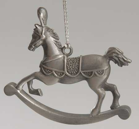 Antique Ornament Rocking Horse - Boxed