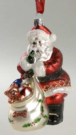 Holiday Heirloom Annual Figural 2008 Annual Santa - Boxed