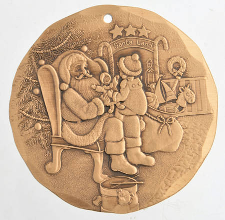 Annual Bronze Ornaments Secrets For Santa - Boxed