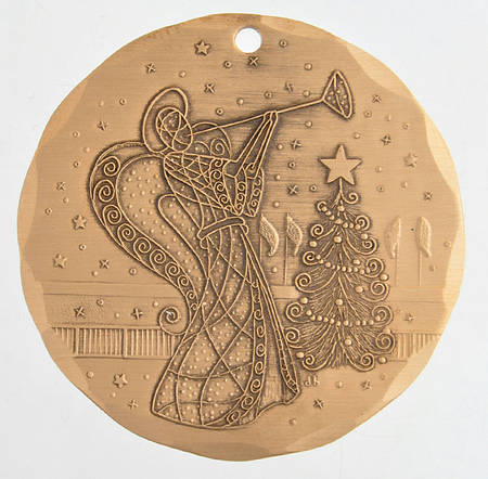 Annual Bronze Ornaments Our Messenger - Boxed