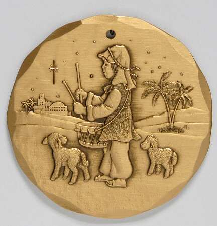 Annual Bronze Ornaments Little Drummer Boy - Boxed