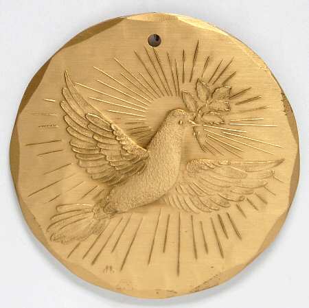 Annual Bronze Ornaments Dove - Boxed