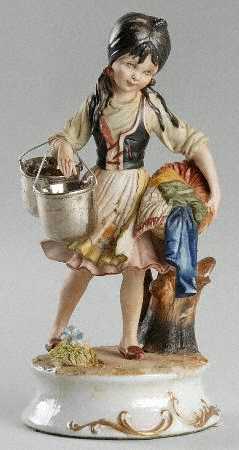 Works of Art Italy Figurines Gypsy Girl - No Box