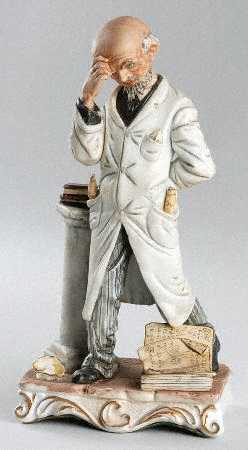 Works of Art Italy Figurines The Physicist - No Box