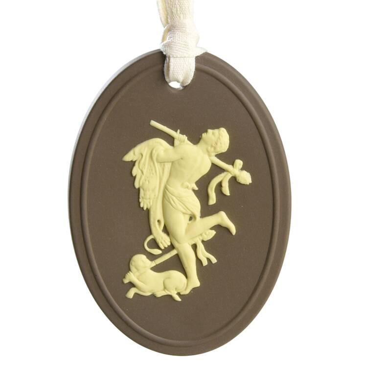 Jasperware Cameo Ornament Ornament Vigour - Boxed