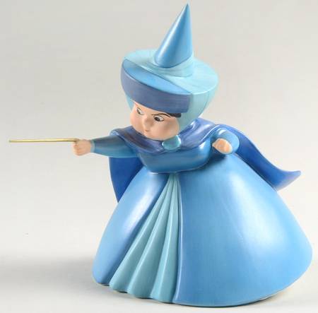 Sleeping Beauty Figurines Merryweather: A Little Bit Of Blue - Boxed