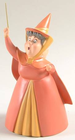 Sleeping Beauty Figurines Flora: A Little Bit Of Pink - Boxed