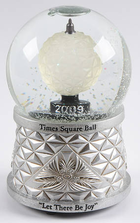 Times Square Snowglobe Let There Be Joy - Boxed