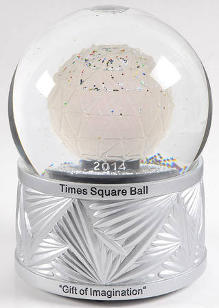 Times Square Snowglobe Gift Of Imagination-Large - Boxed