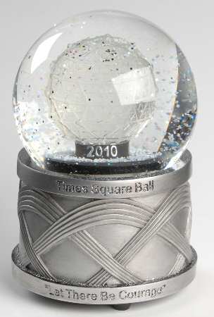 Times Square Snowglobe Let There Be Courage - Boxed