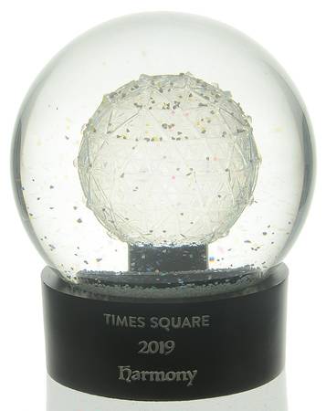 Times Square Snowglobe Gift Of Harmony - Boxed