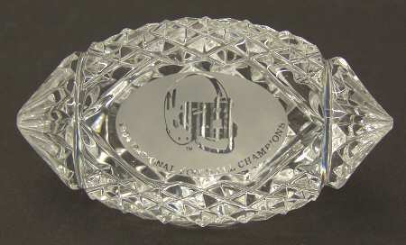 BCS Championship Paperweights Nebraska-Style Two - Boxed
