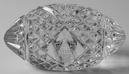 BCS Championship Paperweights Alabama Crimson Tide-Football - Boxed