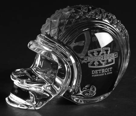Super Bowl Championships Xl-Pittsburgh Steelers Helmet - With Box 40b