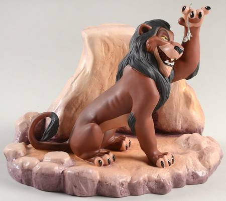 Disney Villains Life's Not Fair Is It?-Scar - Boxed
