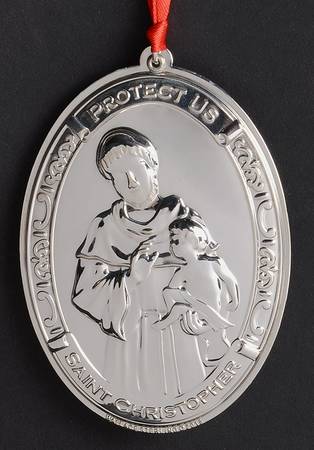 Saint Series St. Christopher - 3 7/8 Ht - Boxed