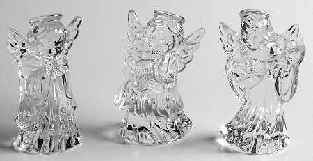 Marquis Miniature Nativity II Angels Boxed Set Of 3 - Boxed