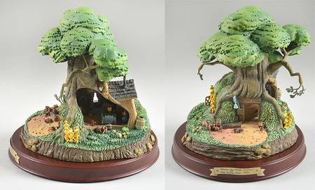 Enchanted Places-Winnie the Pooh Pooh Bear's House - Boxed