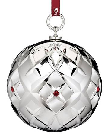 Lismore Ornaments (Silverplate) 2014 Lismore Ball - Boxed