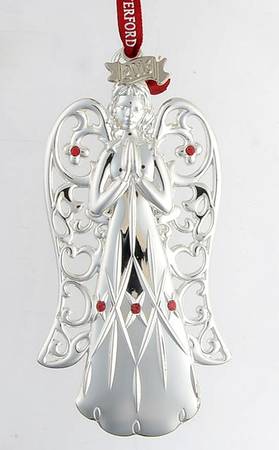 Angel Ornaments (Silverplate) Angel Praying - Boxed