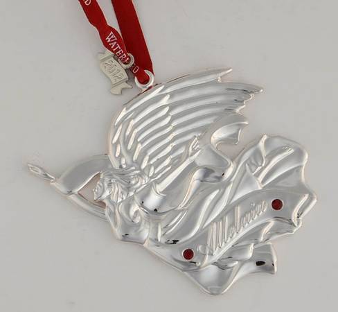 Nativity Ornaments (Silverplate) Alleluia Nativity Angel - Boxed