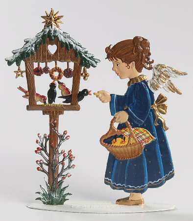 Angels Collection Angel Feeding Birds - Boxed