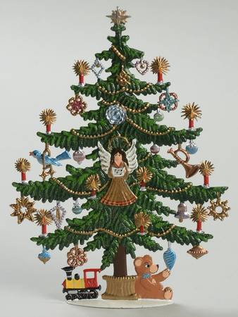 Tree Collection Decorated Christmas Tree - Boxed