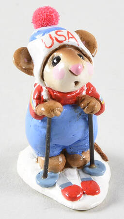 Mouse Sports Skier Mouse - No Box