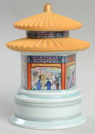 Forbidden City Poetry Writing In Pavilion Of Plum Bloss - Boxed