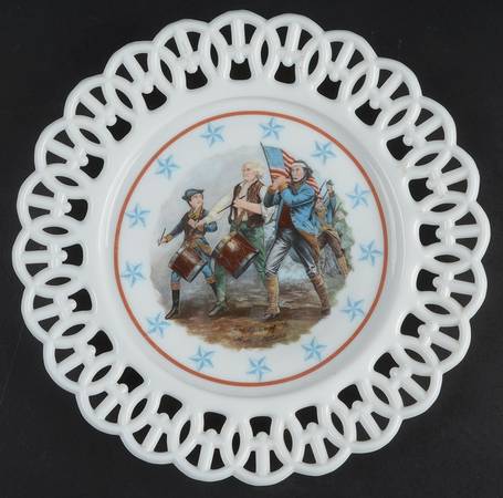 Bicentennial Plates The Spirit Of 76 (Star Border) - No Box