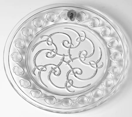 Celtic Knot Accent Plates Spiral Knot Accent Plates-Pair - With Box