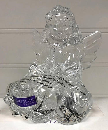 Marquis Christmas Figurines Sitting Angel - Boxed