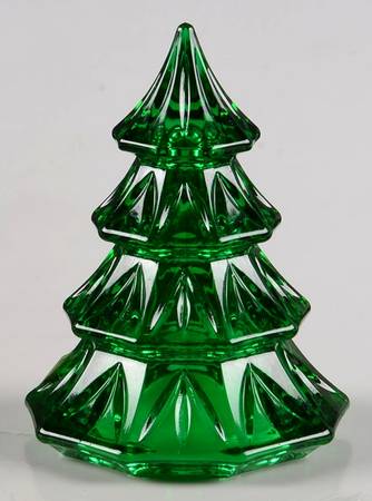 Marquis Christmas Figurines Christmas Tree-Green - With Box