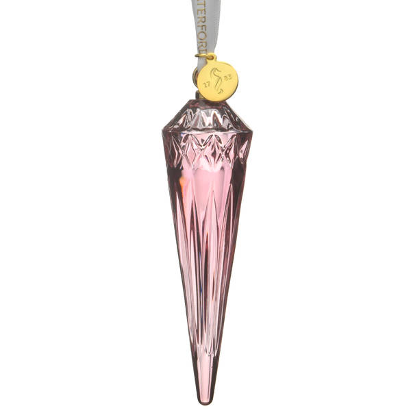 Icicle Ornament 2021 Lismore Icicle Cranberry - Boxed