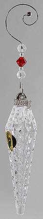 Icicle Ornament 2014 Icicle - With Box