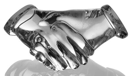 Waterford Occasions Giftware Forever Friends-Hands - No Box
