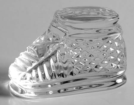Waterford Occasions Giftware Baby Shoe - Boxed