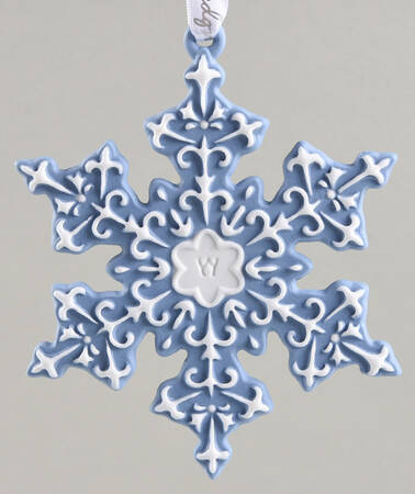 Snowflake Collection Snowflake-Blue/White - Boxed