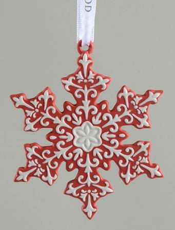 Snowflake Collection Snowflake-Red - Boxed