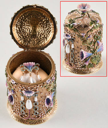 Trinket Boxes Floral Box - Boxed