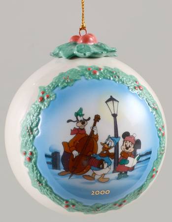 Annual Ball Ornament Pluto's Christmas Tree-2000 - Boxed
